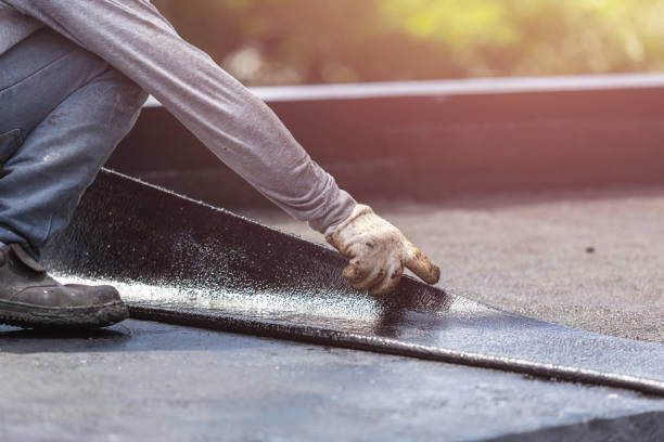 Professional Emergency Waterproofing technician working in Broomall, PA